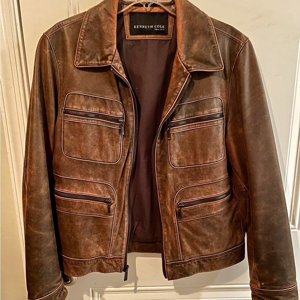 Kenneth Cole Men’s leather jacket